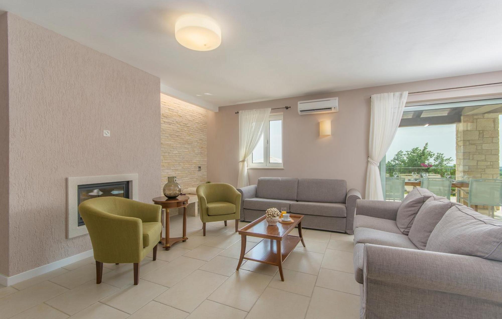 Villa Sterpazzi - Near Porec With Sea View, Private Jacuzzi, Sauna And Pool Višnjan Extérieur photo